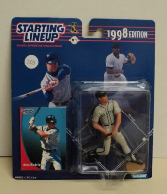 1998 Starting Lineup MLB Seattle Mariners Alex Rodriguez Baseball NEW AUCT#270 - Image 1 of 2