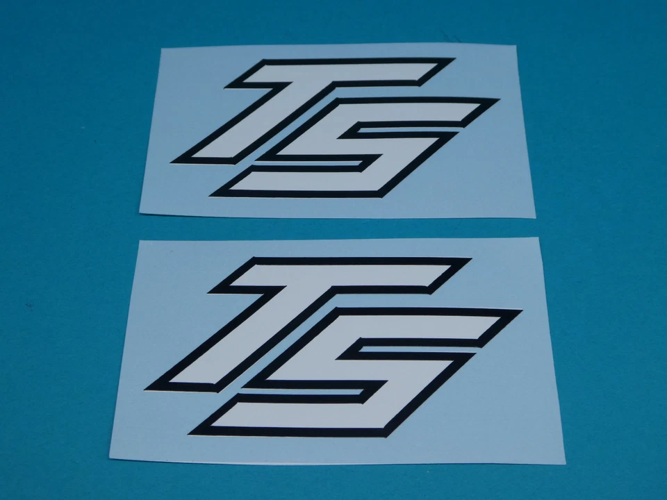 Zündapp Aufkleber Verkleidung Schriftzug Dekor TS schwarz weiß 446-21.138 NEU - Bild 1 von 1