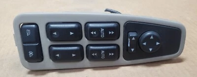 2003-2004 LINCOLN LS MASTER POWER WINDOW SWITCH FRONT LEFT  - Image 1 of 4