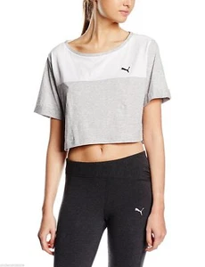 T-shirt Corta Donna Fitness Maglietta Puma style swagger Top Sport Taglia L - Foto 1 di 3