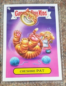 2022 Topps cubo de basura para niños gusanos Cheshire PAT GPK tarjeta pegatina 59a - Imagen 1 de 5