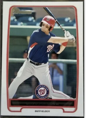 Conjunto Bowman Prospects 2012 com impressões erradas #BP1-110 Bryce Harper FRETE GRÁTIS! - Imagem 1 de 3