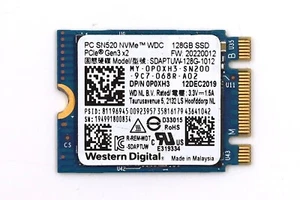 Dell SDAPTUW-128G 128GB NVMe M.2 2230 PCIe SSD Dell P/N: 0P0XH3 Tested Working - Picture 1 of 2