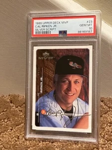 1999 Upper Deck Cal Ripken Jr. Silver Script PSA 10 #23 Card NEW CASE LOW POP - Picture 1 of 1