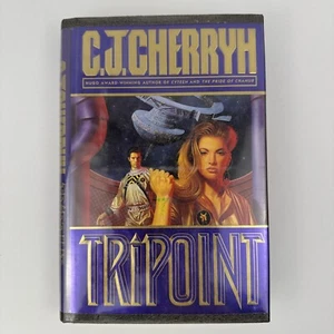 Tripoint by C.J. Cherryh (1994, HCDJ) - 1st Printing with Mylar Cover - Imagen 1 de 9
