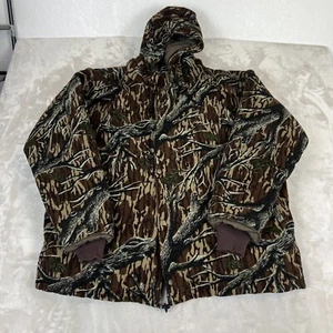 VTG Cabelas Jacket Mens 2XL Camo Dry Plus Buckle Insulated Hunting Outdoors USA - Picture 1 of 20