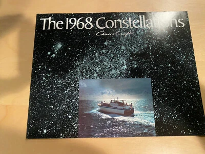 Chris Craft 1968 Constellation Vintage Boat Brochure / Catalog - Image 1 of 4