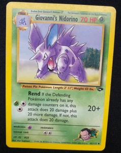 Pokemon TCG Giovanni's Nidorino Gym Challenge 45/132 Regular (MP) - Bild 1 von 2