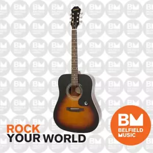 Epiphone DR-100 Acoustic Guitar Square Shoulder Dreadnought Vintage Sunburst - E - Picture 1 of 3