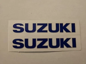 2 Aufkleber Stickers SUZUKI Racing Auspuff Motorradsport Biker Tuning GT Racer - Bild 1 von 1