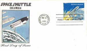 1981 FDC, #1913, 18c Space Achievement, DRC Cachets - Picture 1 of 2