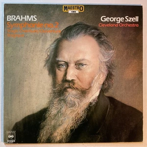 SZELL Brahms Symphonie No. 2 Mint 1978 UK CBS 61923 Pristine LP - Picture 1 of 2