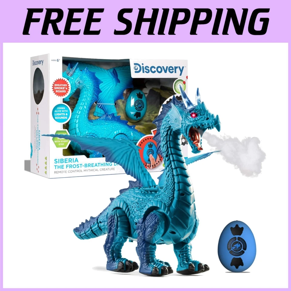 Realistic Roaring Dragon with Light-Up Eyes - Image 1 of 4