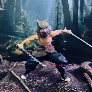 1/12 maßgefertigter Drahtrock für 6" Figma Demon Slayer Hashibira Inosuke (ohne Figur) - Bild 1 von 16