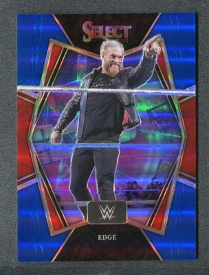 2022 Panini Select WWE Prizms Blue #103 Edge 104/199 - Image 1 of 2