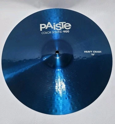 Nuevo platillo Paiste Sound Color 900 16" azul choque pesado Foto 1 de 4