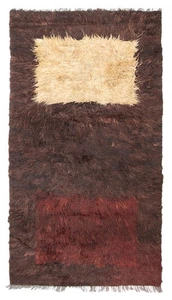 Traditional Dark Brown 3'5" x 6'4" Hand-knotted Oriental Carpet Wool Area Rug - Picture 1 of 9