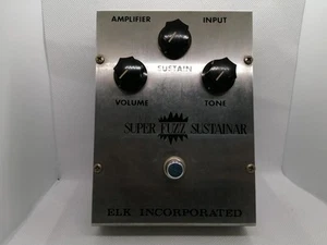ELK Super Fuzz Sustainar Guitar Effects Silicon Transistor (NEC2SA733) Equipped - Picture 1 of 10
