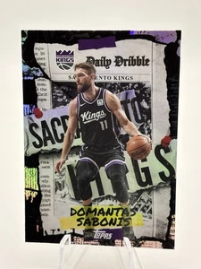 2025-26 Topps NBA Domantas Sabonis Daily Dribble #DD-21 - Sacramento Kings - Bild 1 von 2