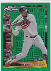 Gabriel Arias - /99 Green YouthQuake - 2022 Topps Cromo - Imagen 1 de 2