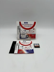 Vokabeltrainer Englisch (Nintendo DS, 2008) - OVP + Anleitung - Bild 1 von 1