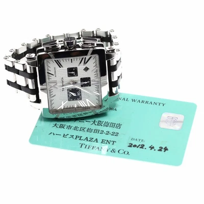 Reloj automático cronógrafo para hombre TIFFANY & Co. Atlas Gent segundos pequeños Foto 1 de 4