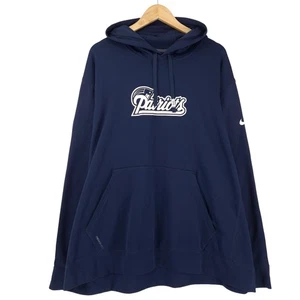 Vintage Nike Hoodie Pullover Herren New England NFL Patriots Tv9 Größe 3XL - Bild 1 von 8
