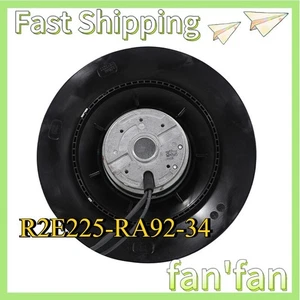 1PCS R2E225-RA92-34 Centrifugal Fan Inverter Cooling Fan 230V 210W 225*99MM - Afbeelding 1 van 2
