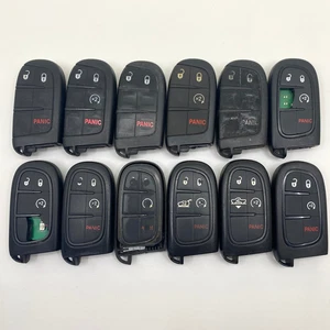 Lot x 12 Jeep Ram Key Fob Remote - GQ4-52T M3N-40821302 mix - Locksmith Lot - Picture 1 of 11