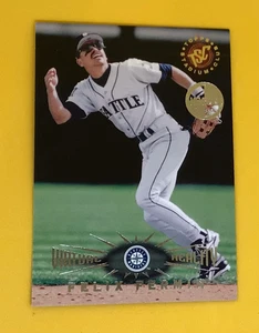 1995 Topps Stadium Club Virtual Reality Members Only Felix Fermin #219 Mariners - Picture 1 of 2