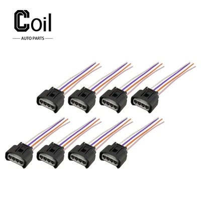 Conector de bobina de encendido enchufe coleta 8 piezas para Cadillac XLR STS 2006-2009 4,4 L V8 Foto 1 de 4