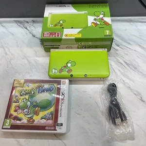 Nintendo 3DS XL Yoshi Edition Konsole OVP mit Spiel Ladegerät getestet - Bild 1 von 6