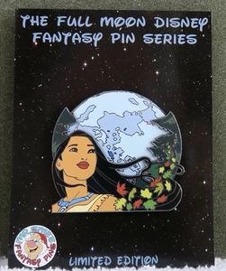 Rare Disney Pocahontas Blue Moon Pin LE 50 - Picture 1 of 3