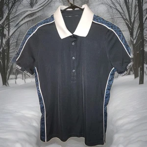 J Lindeberg Women's Polo Shirt Medium Tour Tech Golf Performance - Picture 1 of 4