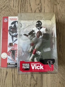 McFarlane Sports Picks NFL 4 Michael Vick Atlanta Falcons Rookie Actionfigur - Bild 1 von 3