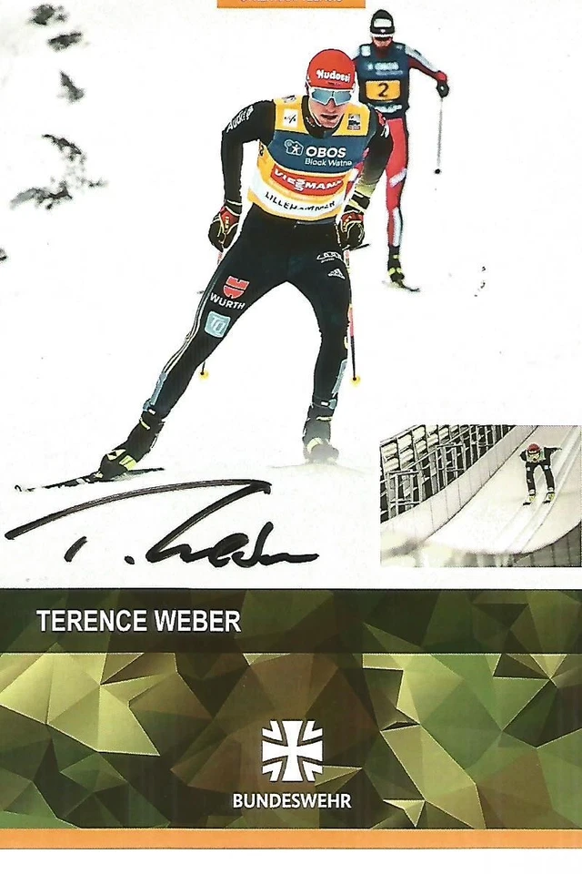 Terence Weber  Langlauf handsigniert  2025 - Bild 1 von 1