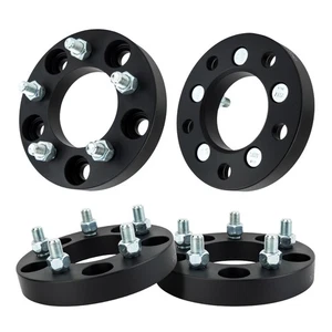 (4) 5x5 to 5x4.5 Wheel Adapters | 1" | 82.5mm | 1/2"x20 For 07-17 Jeep Wrangler - Picture 1 of 14