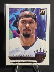 2025 Donruss Football Emeka Egbuka RC Gridiron Kings #RGK-EEA Buccaneers - Foto 1 di 2