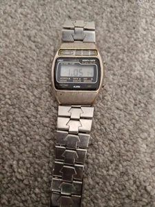 Vintage 80er Digitaluhr Executive * Seitentasten reagieren nicht * - Bild 1 von 6