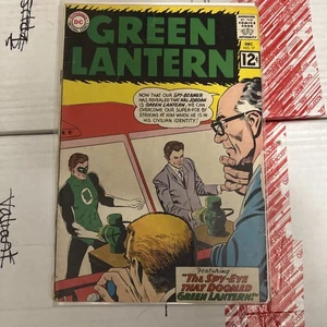 Green Lantern #17 Silver Age DC Comic 1962 Cover/Rückseite getrennt - Bild 1 von 7