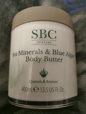 Neu*SBC Skincare Body Butter Sea Minerals & Blue Algae  400ml Hyaluron,Vitamin E - Bild 1 von 3