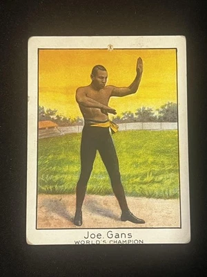 1910 Champion Athletes and Prize Fighters (T220) #NNO Joe Gans - Image 1 of 2