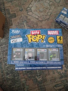Funko Bitty Pop!: Marvel - Bitty Pop! Spider-Man Confezione da 4 Serie 2 Miles Morales - Foto 1 di 2