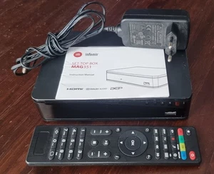 IPTV-Set-Top-Box MAG351 von Infomir – gebraucht, voll funktionsfähig - Bild 1 von 6