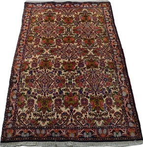 Bidjar 170 x 110cm Rosenbidjar Rug Carpet Tapis handgeknüpft Orientteppich - Bild 1 von 5