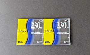 2x Sony EDM-230C - Magneto Optical Disc - 230 MB - NEU - Sealed - OVP - Bild 1 von 3