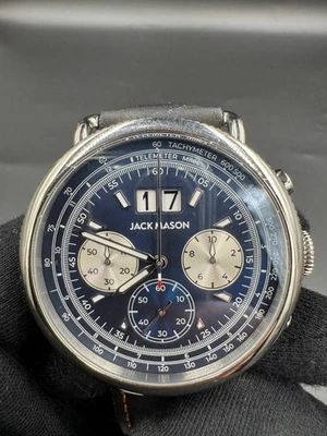 Jack Mason Avigator Meca Quartz Chronograph Watch JM-A602-002 10ATM Water Resist - Image 1 of 4