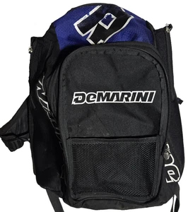 DeMarini Voodoo OG Rucksack Baseball Softball 2 Schläger XL 19" schwarz blau verstellbar - Bild 1 von 16