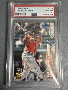 2020 Topps Yordan Alvarez Rookie RC #276 PSA 10 - Houston Astros - Picture 1 of 1