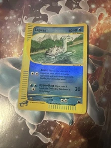 Pokemon TCG Lapras 71/144 Skyridge Reverse Holo 2003- MP - Picture 1 of 8